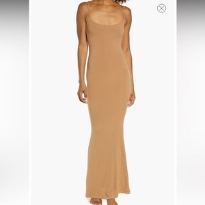 SKIMS Soft Lounge Long Slipdress carmel